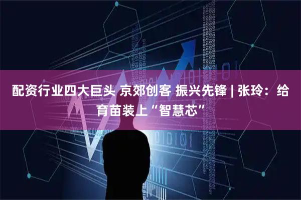配资行业四大巨头 京郊创客 振兴先锋 | 张玲：给育苗装上“智慧芯”
